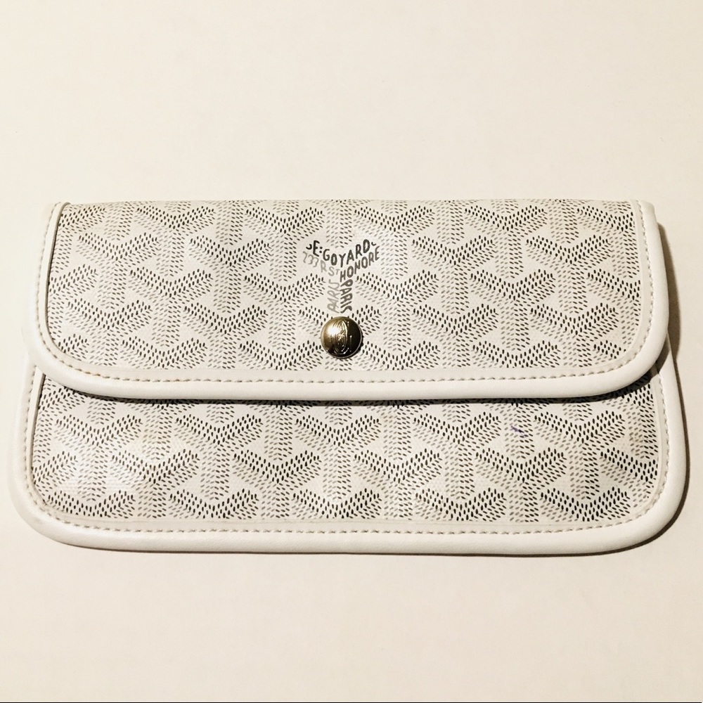 Goyard St. Louis leather wallet